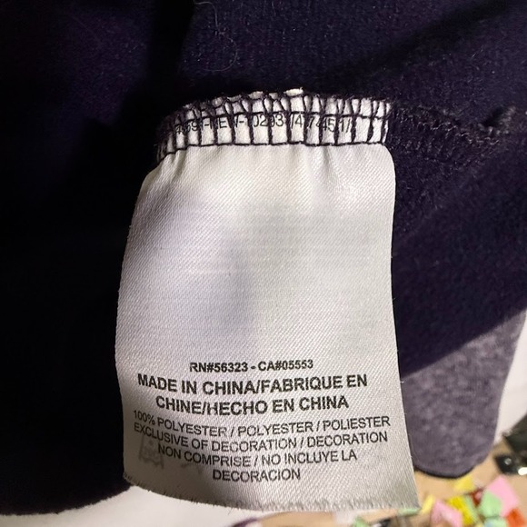 Nike Dri-Fit Purple Athletic Hoodie Pullover Sport Sweatshirt Women's Size S - Picture 6 of 6